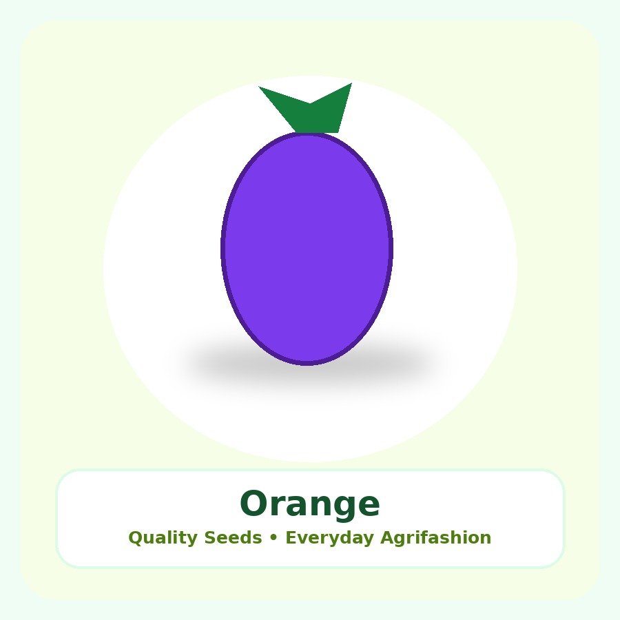 Orange Seeds 25 Seeds