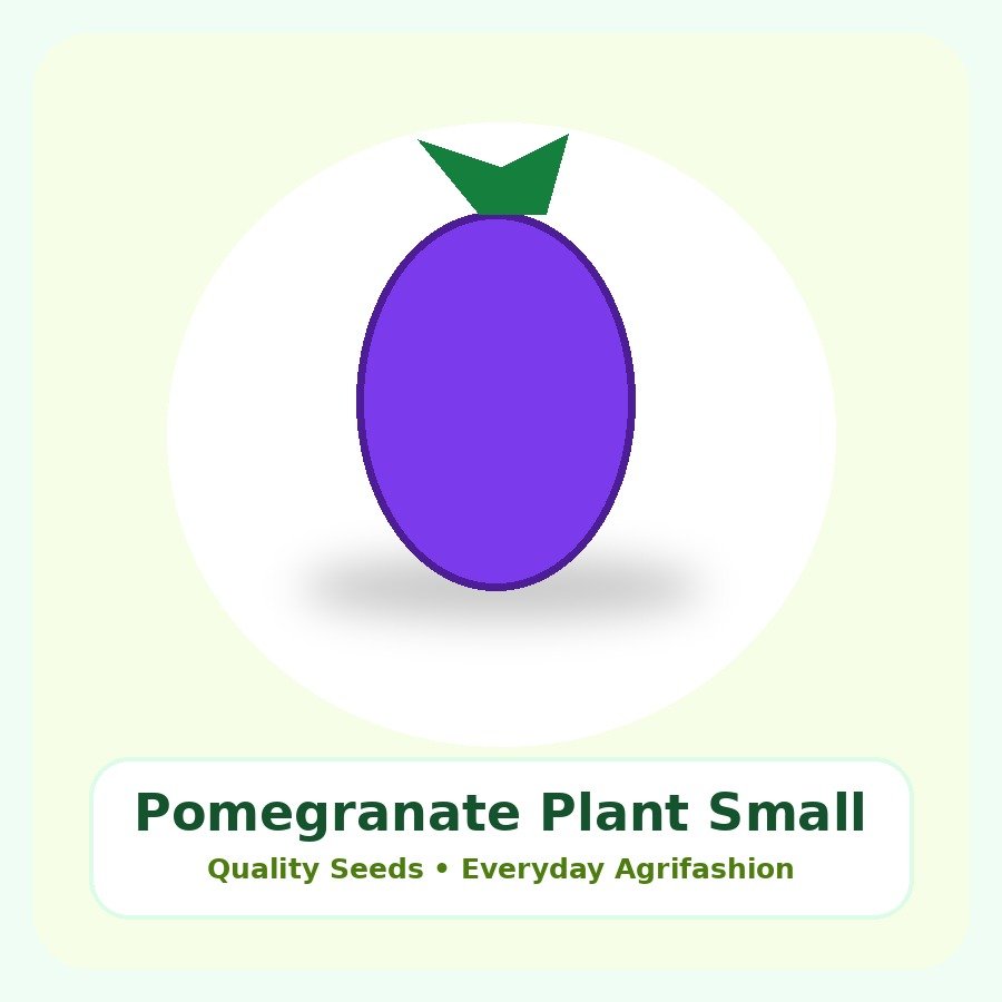 Pomegranate Plant Small Nursery Bag