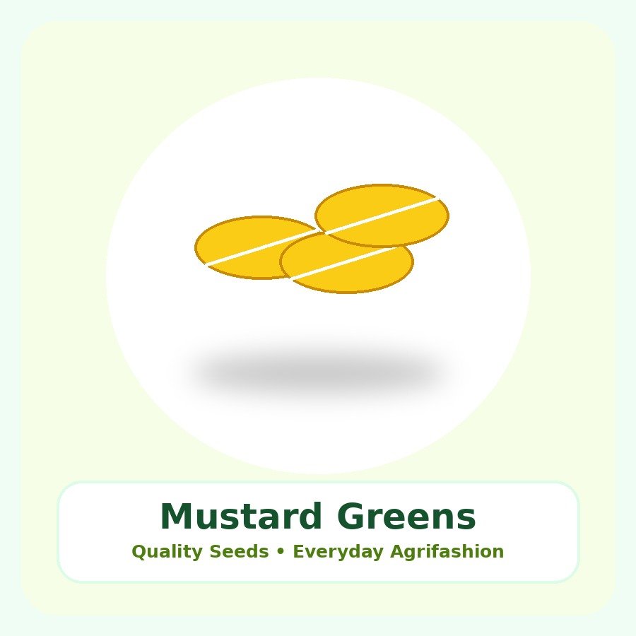 Mustard Greens Seeds 50g